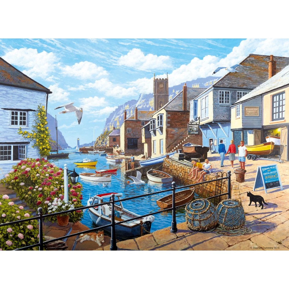 Ravensburger Tranquil Harbour 500pc