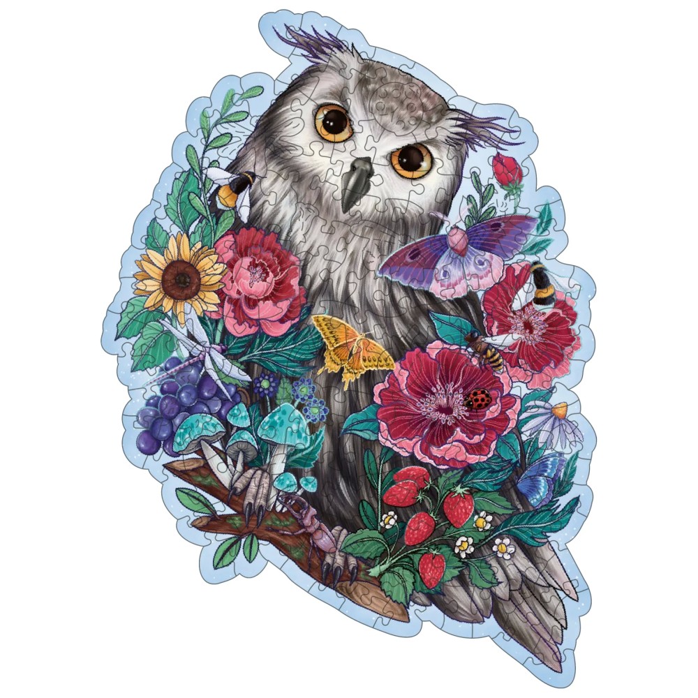 Ravensburger Shaped Owl Wooden 150pc