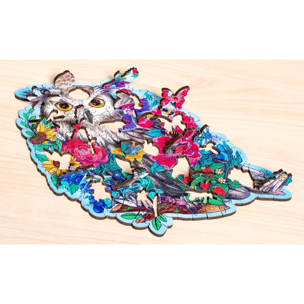 Ravensburger Shaped Owl Wooden 150pc