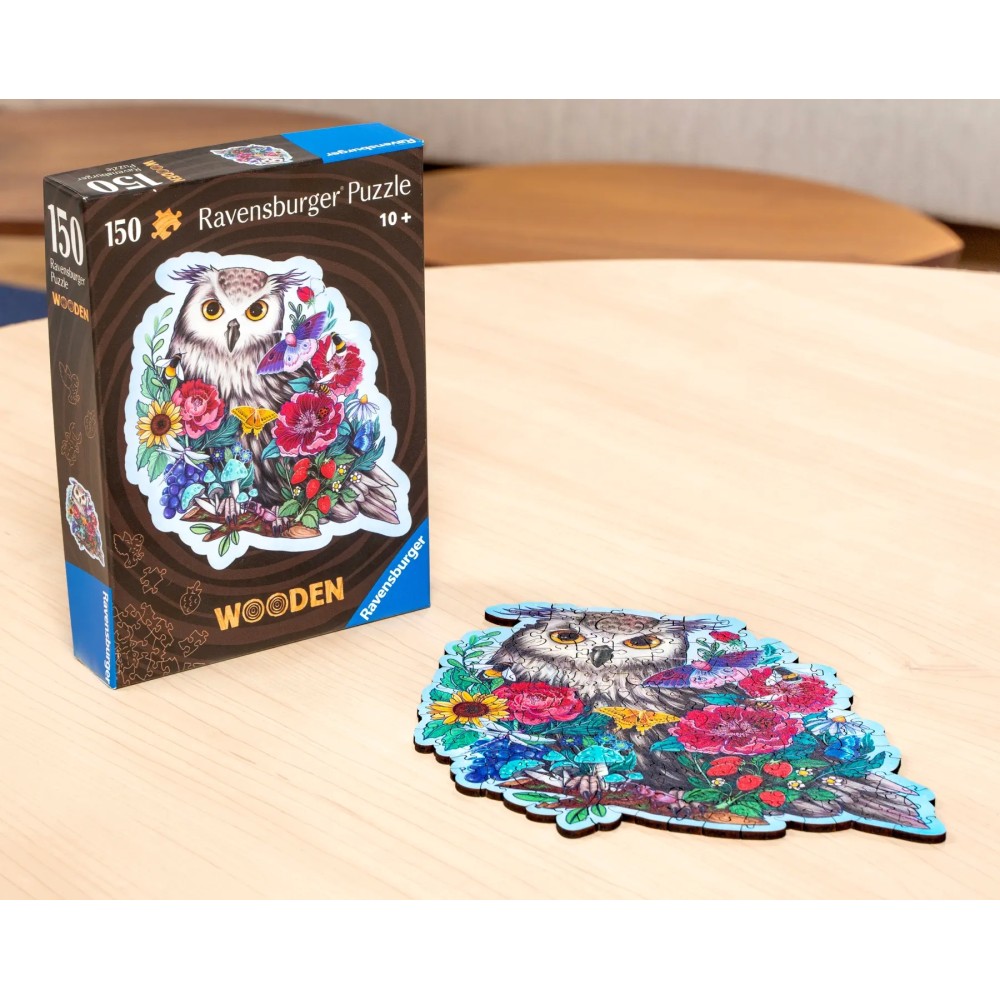 Ravensburger Shaped Owl Wooden 150pc