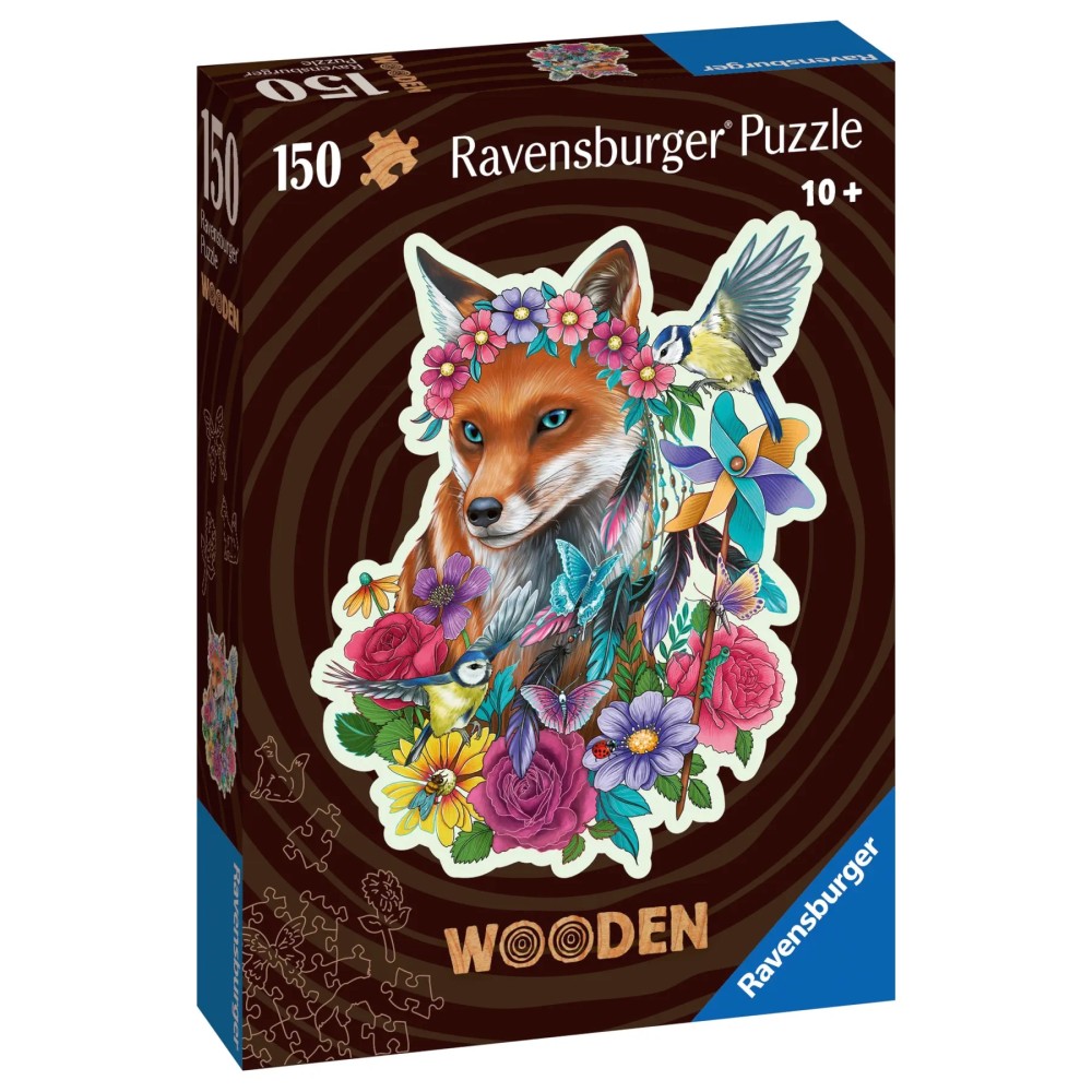 Ravensburger Shaped Fox Wooden 150pc