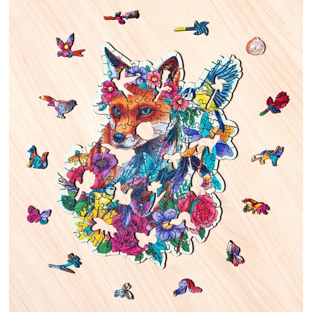 Ravensburger Shaped Fox Wooden 150pc