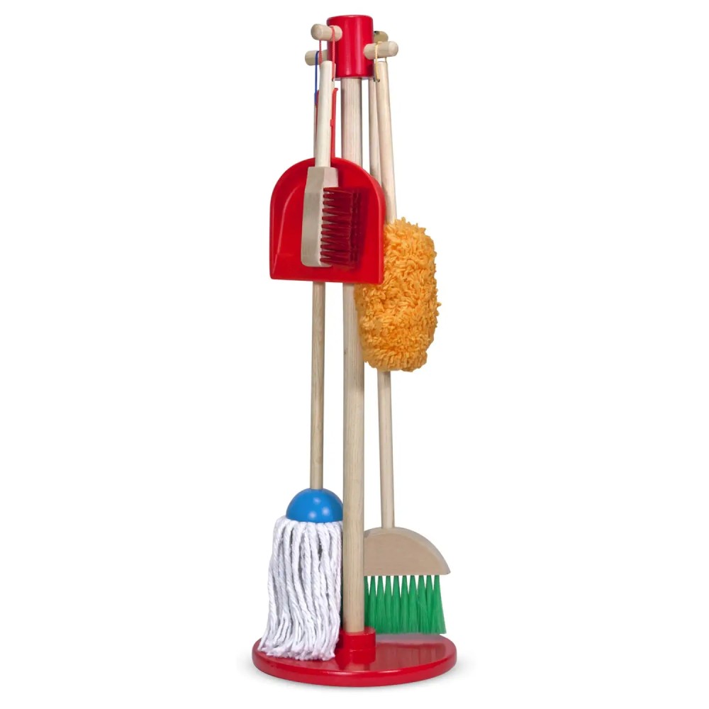 Melissa & Doug Let\'s Play House! Dust, Sweep & Mop