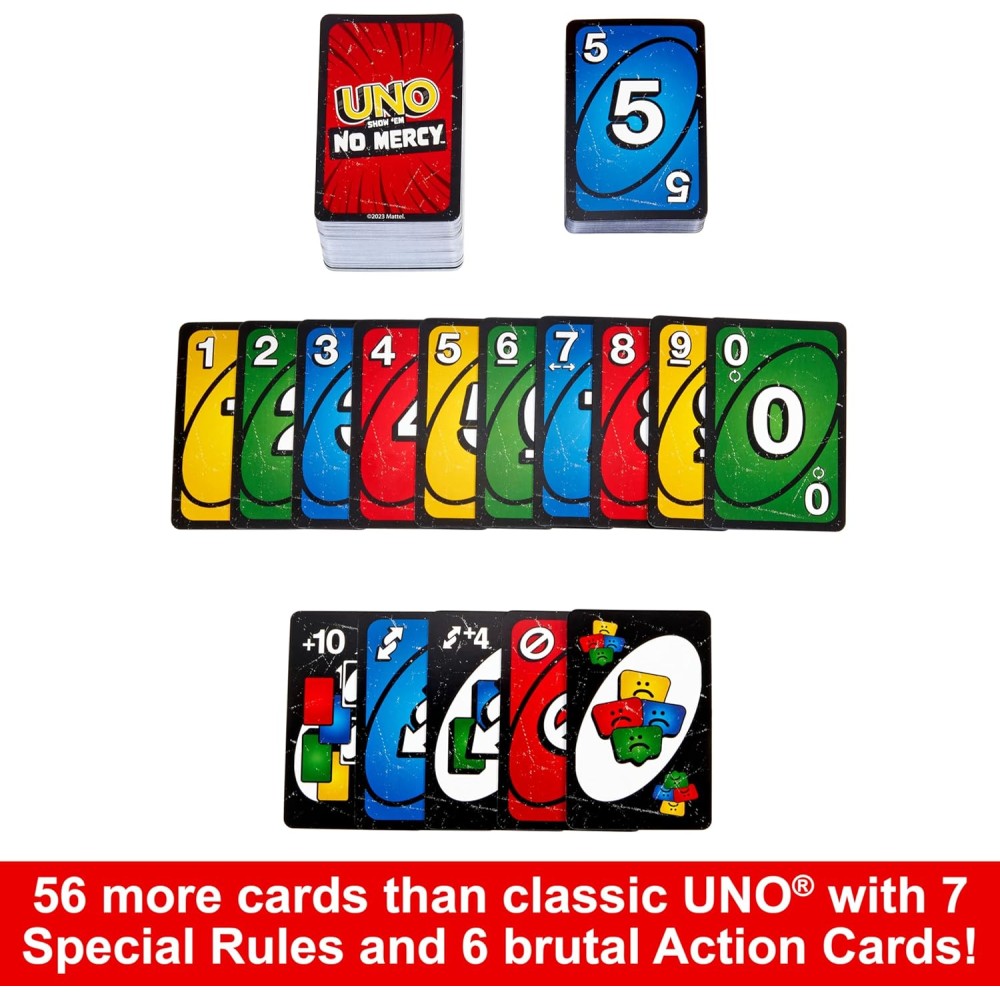 UNO Show ‘em No Mercy Card Game