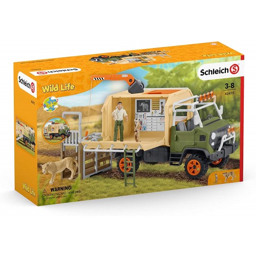 Schleich 42475 Animal rescue large truck Wild Life