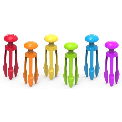 Tri-Grip Tongs (Set of 6)- Learning Resources