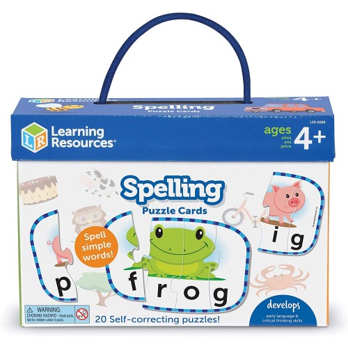 Learning Resources Spelling Puzzle Cards