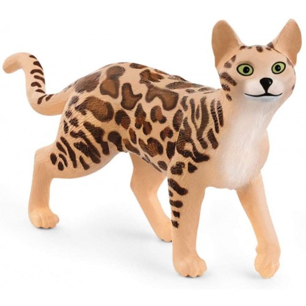 SCHLEICH Animal Figurine Bengal Cat