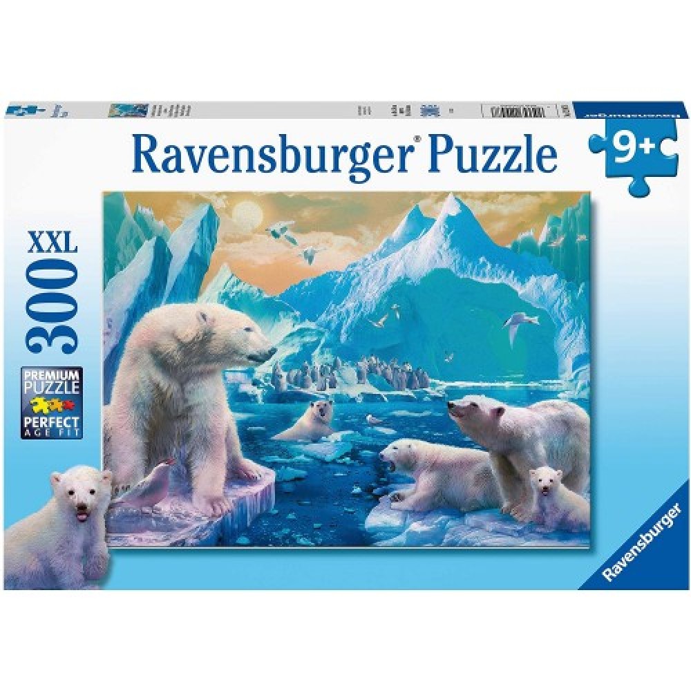 Ravensburger Polar Bear Kingdom 300 Piece Jigsaw Puzzle with Extra Large Pieces