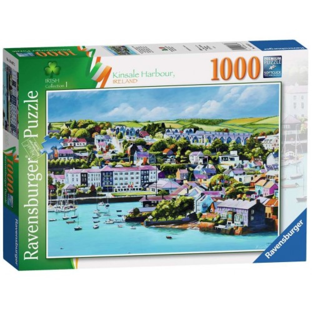 Ravensburger Irish Collection No.1 Kinsale Harbour, County Cork, Ireland 1000 Piece Jigsaw Puzzle for Adults and Kids Age 12 and Up