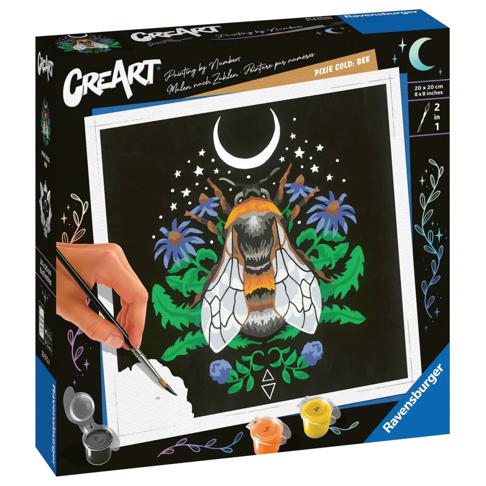 Ravensburger CreArt Paint by Numbers - Pixie Cold Edition – Bee