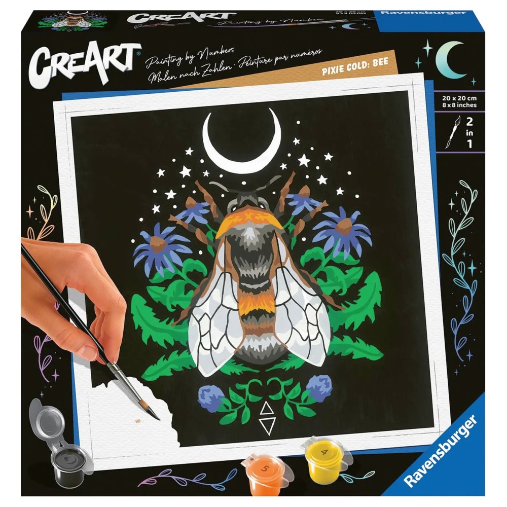 Ravensburger CreArt Paint by Numbers - Pixie Cold Edition – Bee