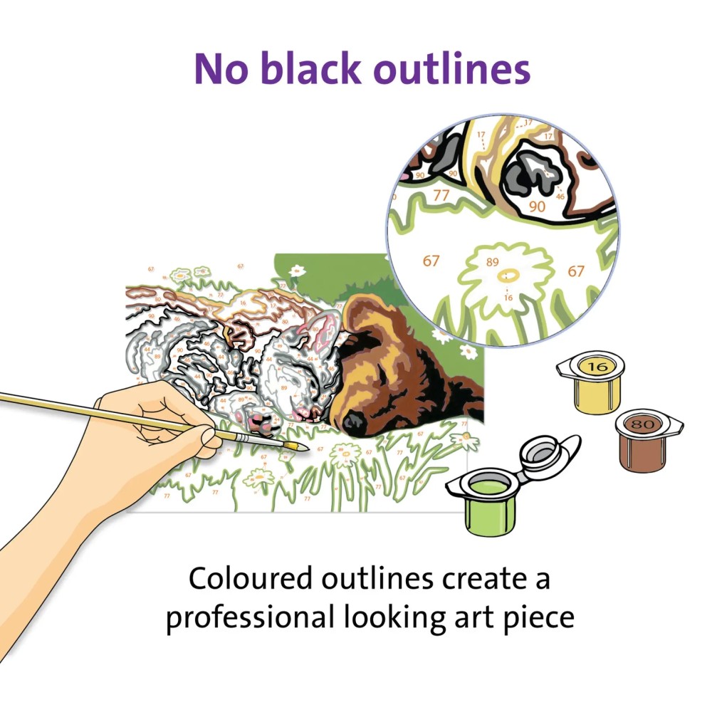Ravensburger CreArt Paint by Numbers - Pixie Cold Edition – Bee