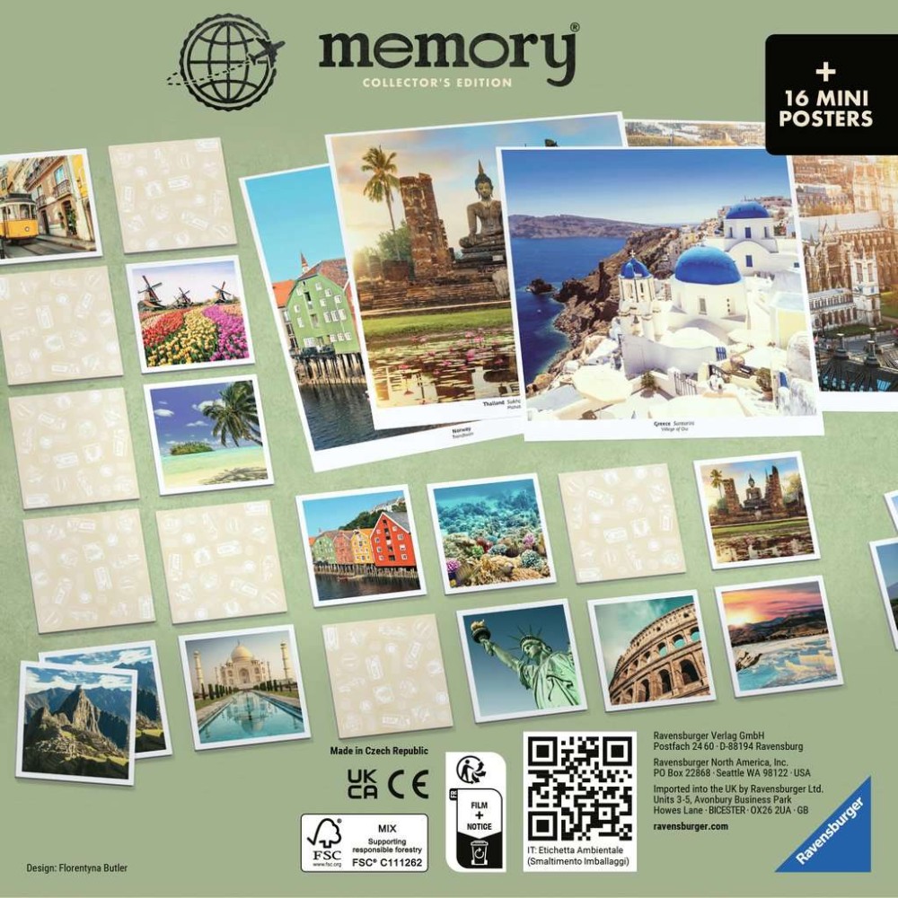 Ravensburger Travel Destinations Collector\'s Memory
