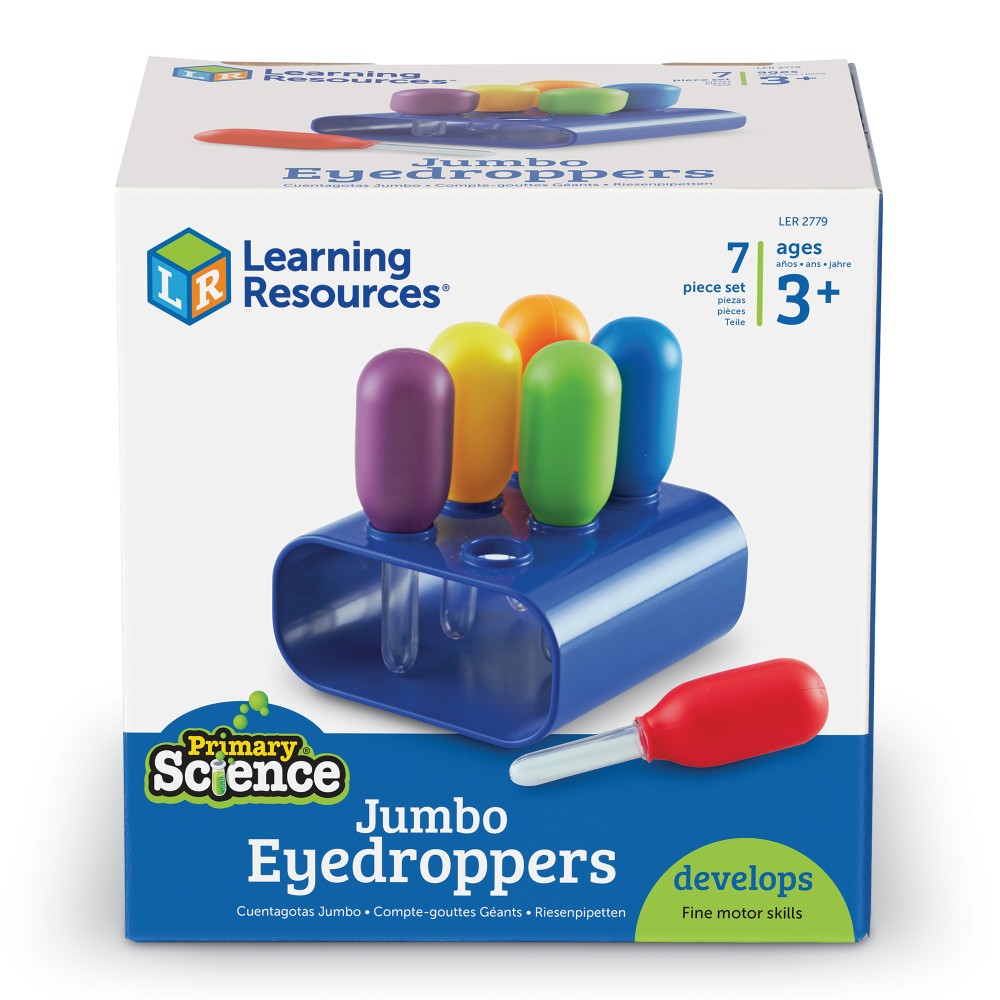 Jumbo Eyedroppers With Stand - Learning Resources