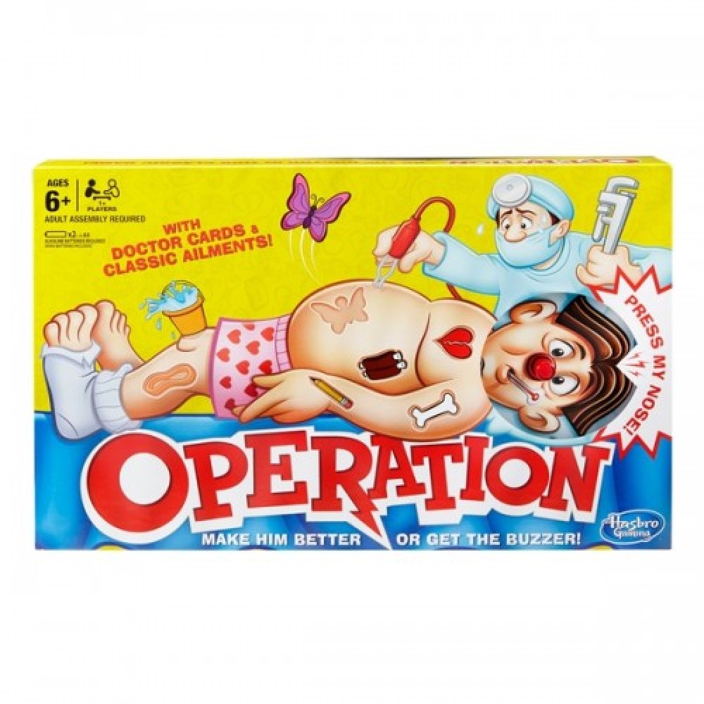 Classic Operation HASBRO