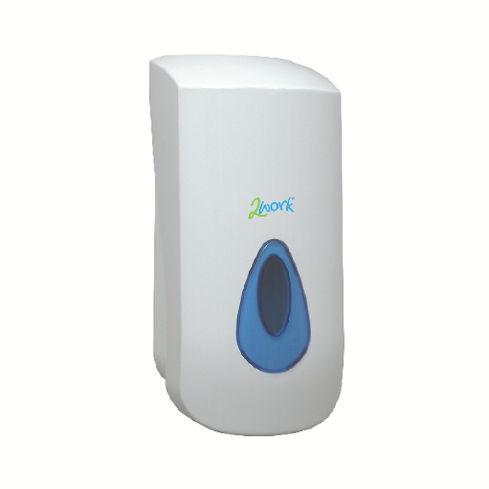 2Work Foam Soap Dispenser White 2W01102