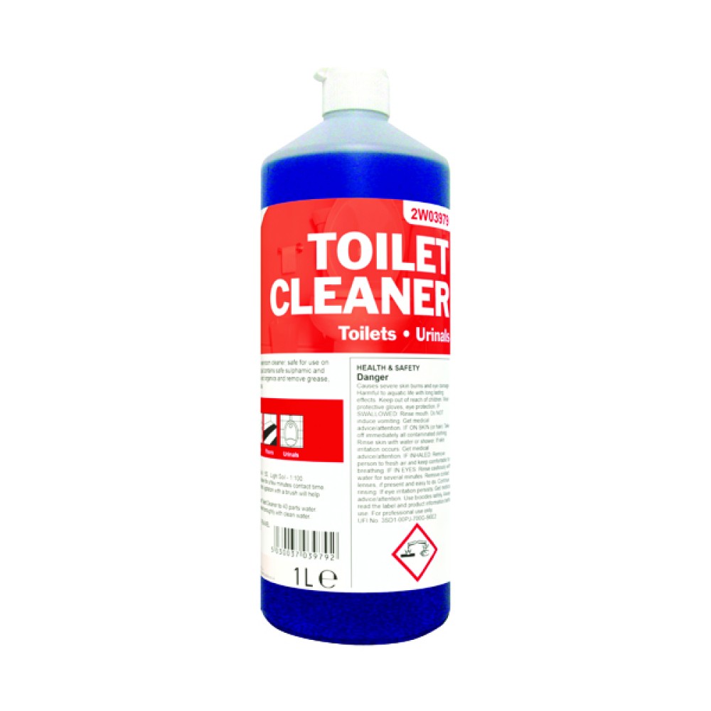 2Work Daily Use Toilet Cleaner 1 Litre 2W03979