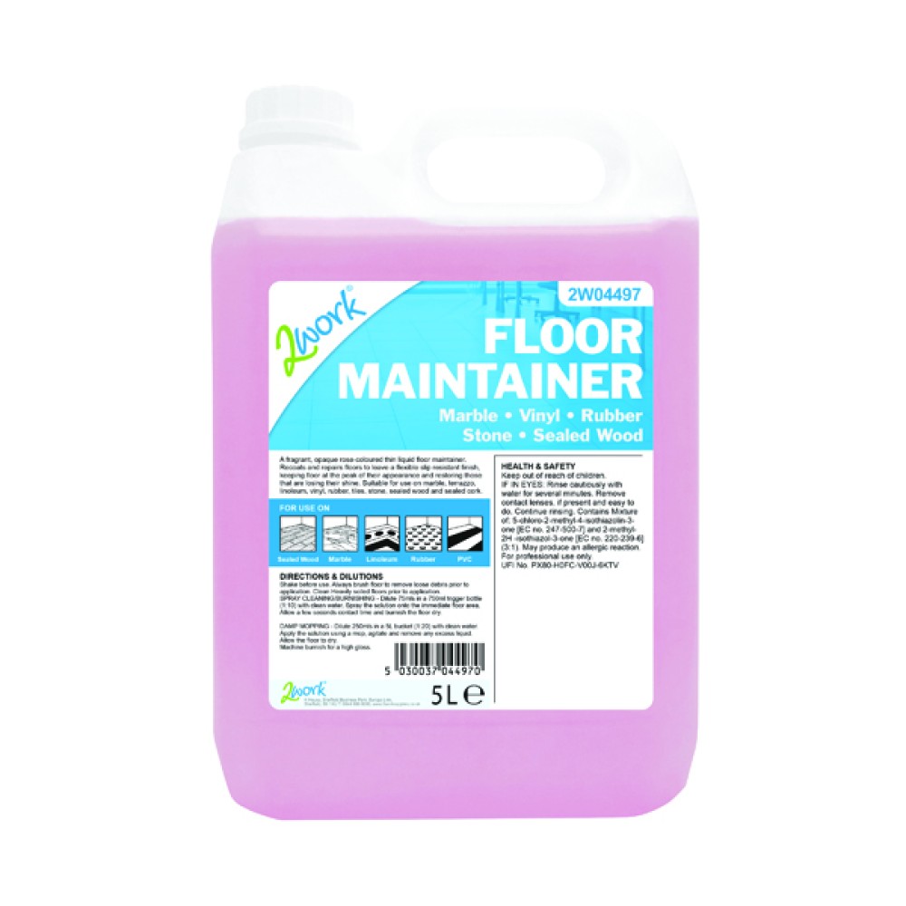 2Work Floor Maintainer 5 Litre 2W04497