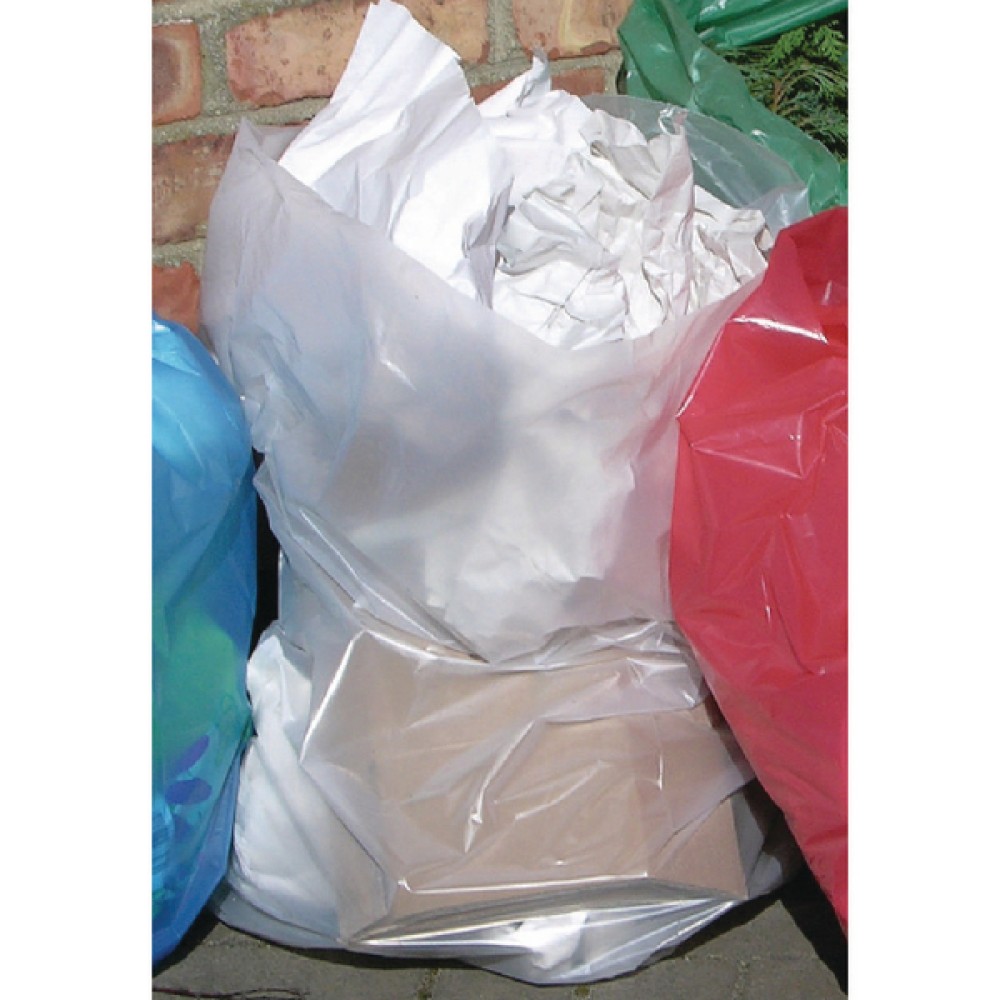 2Work Polythene Bags On a Roll Clear (250 Pack) 2W06255