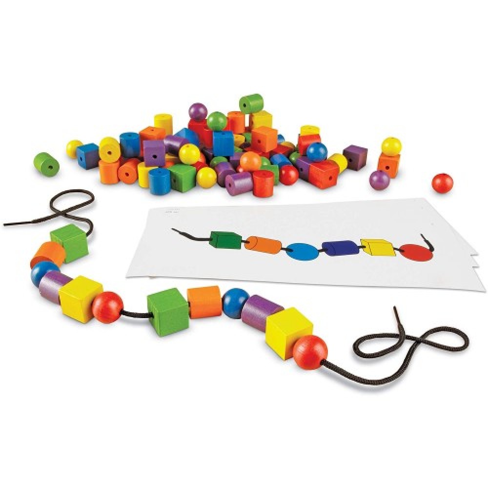 Learning Resources Beads and Patterns Card Set