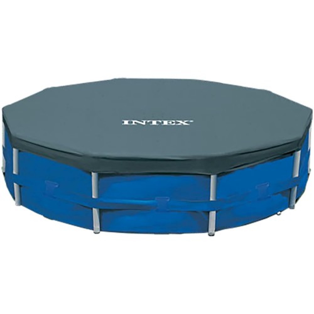 Intex Round Metal Frame Pool Cover 10 ft