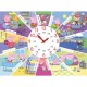 Ravensburger Peppa Pig - Tell The Time Clock Puzzle, 60pc Jigsaw Puzzle