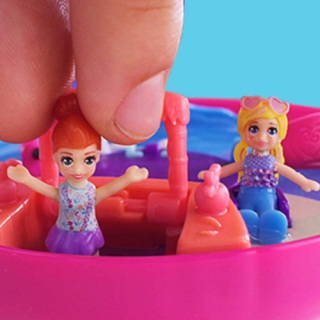 Polly pocket cheap flamingo floatie compact