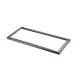 Lateral filing frame internal fitment for systems storage - graphite grey