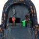 15-inch Football Themed 3 Compartment School Backpack