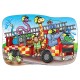 Jolly Animals on Board The Big Fire Engine