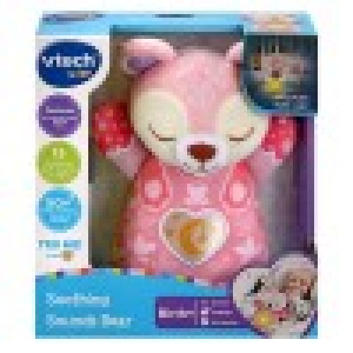 VTech Soothing Sounds Bear pink
