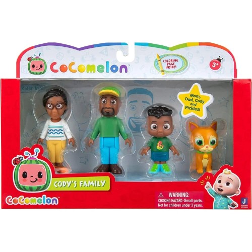 Cocomelon - Cody's Family 4 Figure Pack