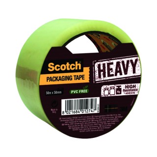 Scotch Heavy Duty Shipping Tape 48mm x 50m Clear 6 Pack