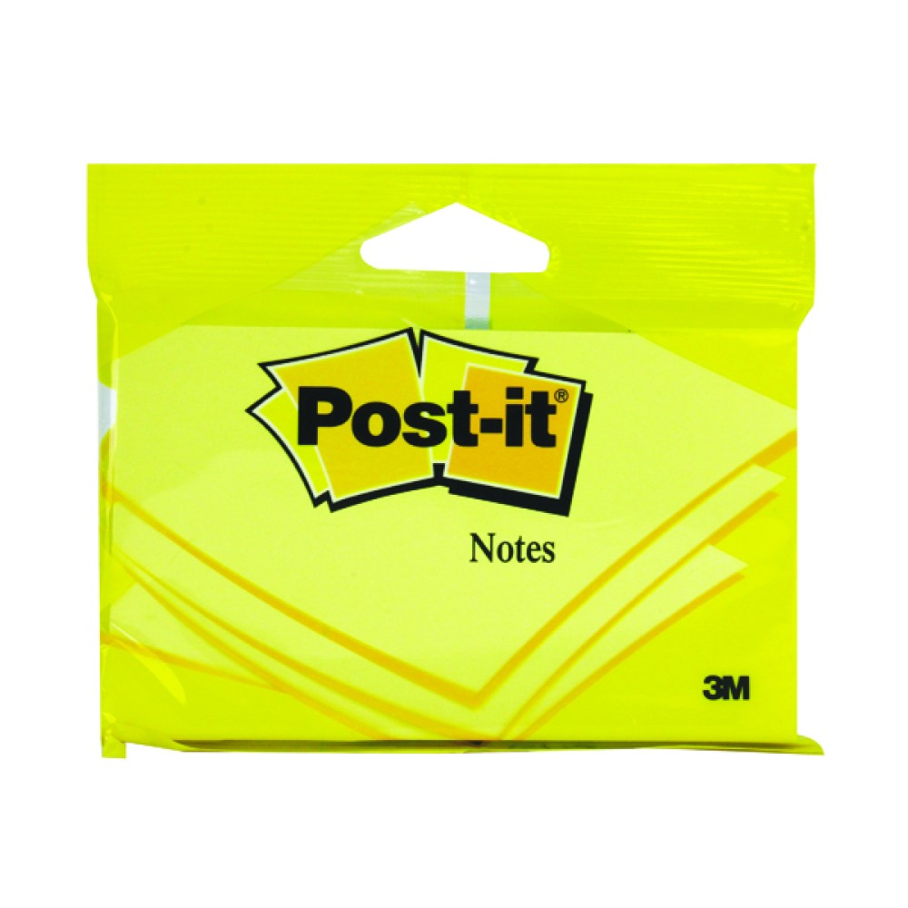 Post-it 76x127mm Canary Yellow Notes (12 Pack) 6830Y