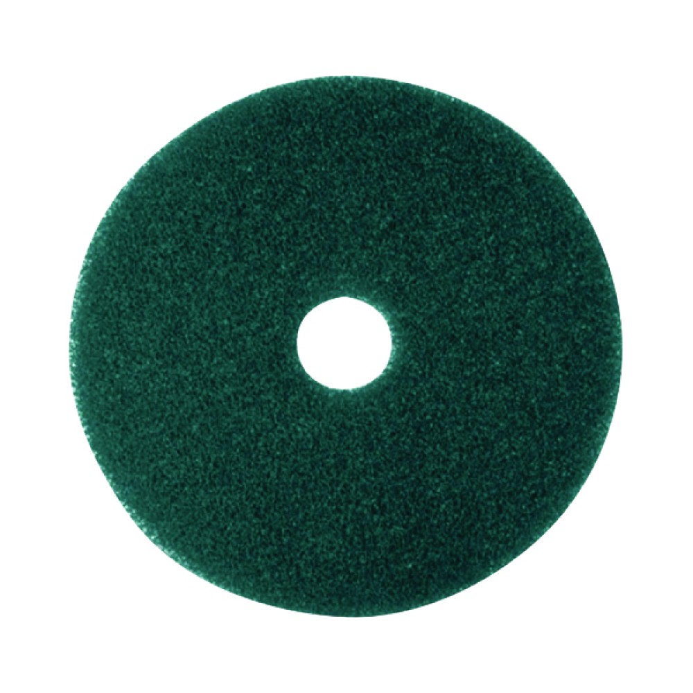 3M Scrubbing Floor Pad 430mm Green (5 Pack) 2NDGN17