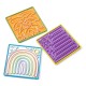 Mindful Maze Boards, 3 Double Sided Breathing Boards with Finger Paths from Learning Resources