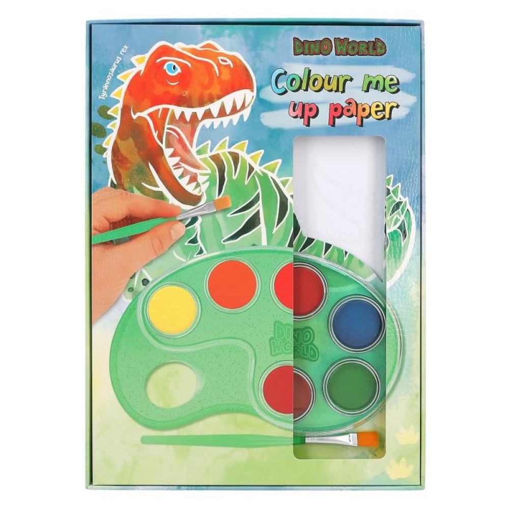 Dino World Colour Me Up Paper