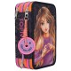 TOPModel Triple Pencil Case NIGHT LIGHT