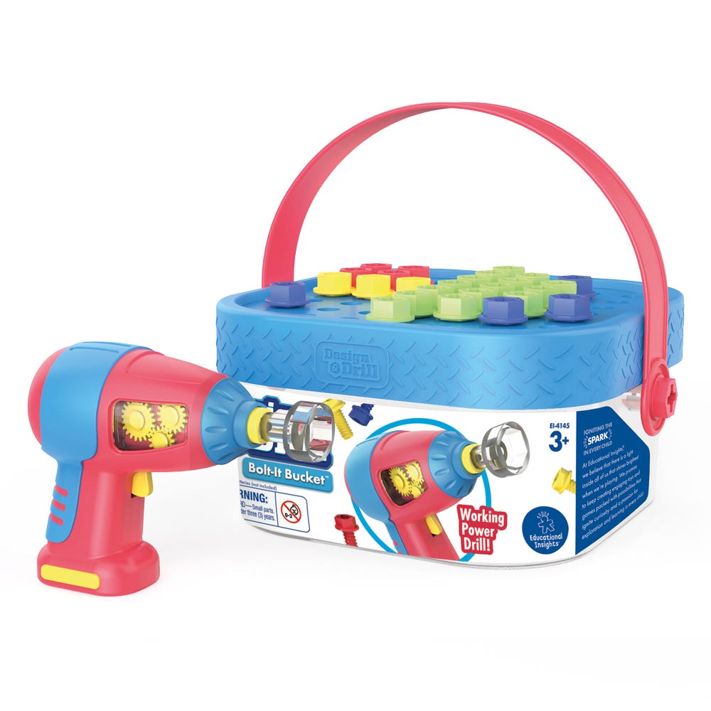 Educational Insights Design & Drill® Bolt-It Bucket