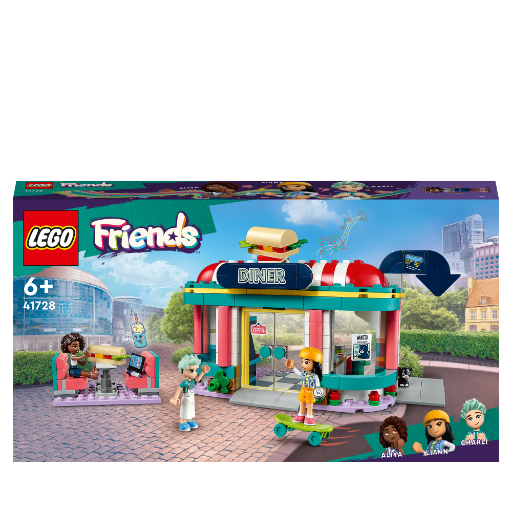 Lego Friends Heartlake Downtown Diner - 41728