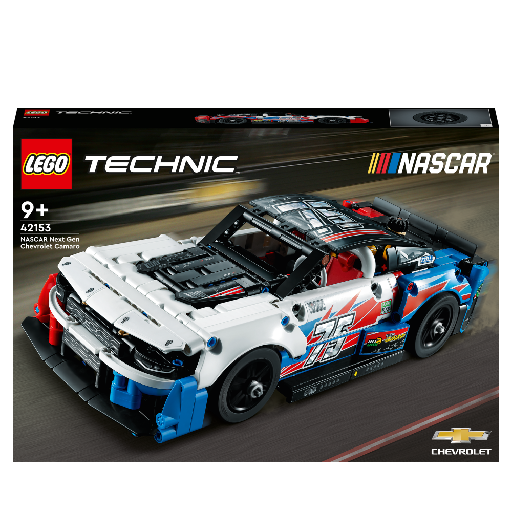 Lego technic nascar next gen chevrolet camaro zl1 42153