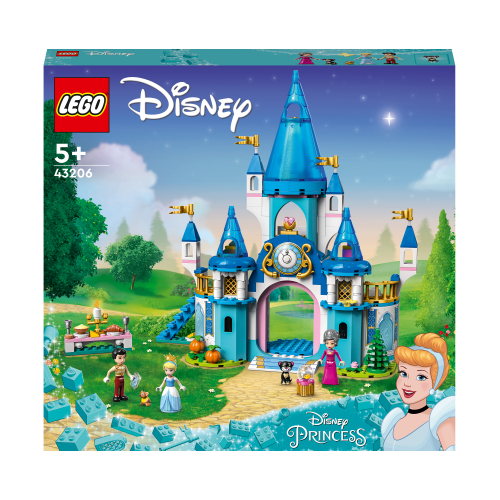 Lego Disney Princess Cinderella and Prince Charming's Castle (43206)