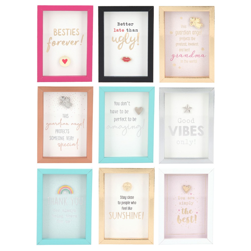 Compliments In Picture Frame Small Assorted 4411625