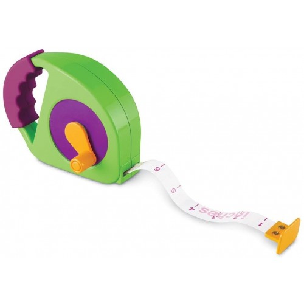 Learning Resources Simple Tape Measure, Measures 4 Feet, Construction Toy