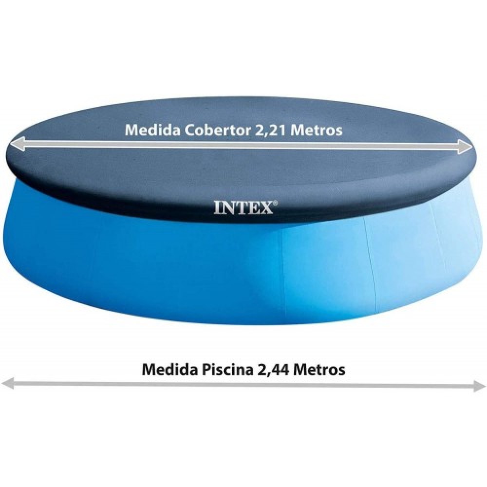 Intex 8-Foot Round Easy Set Pool Cover
