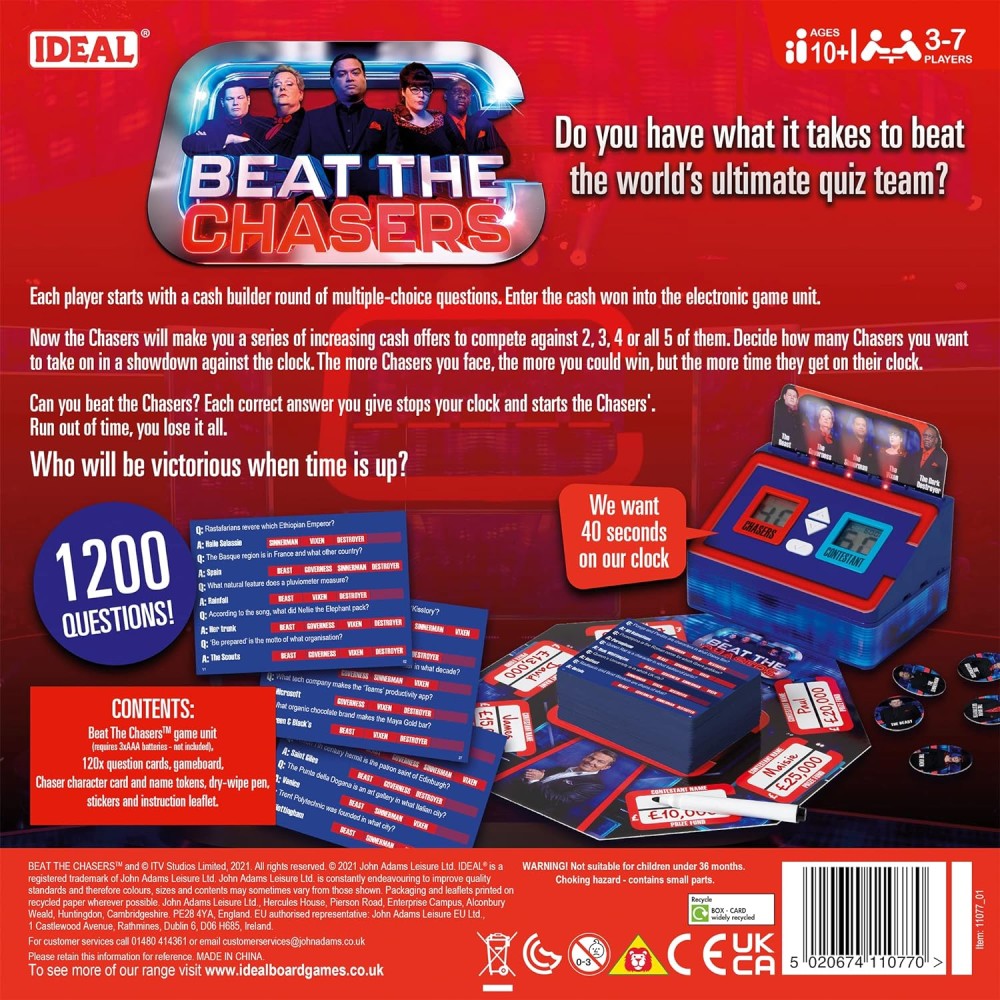 Beat The Chasers Family Quiz Game