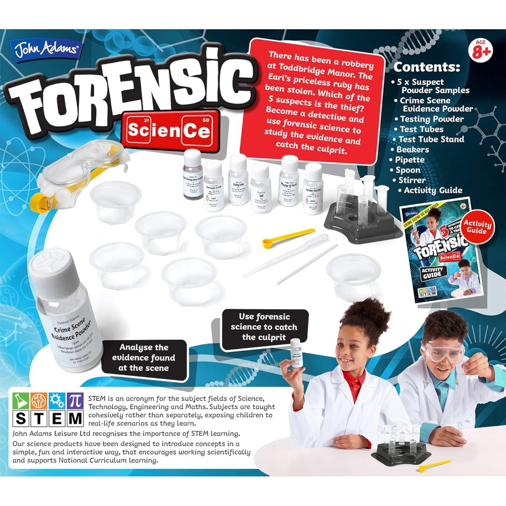 Forensic Science: Catch a Thief Experiment Kit