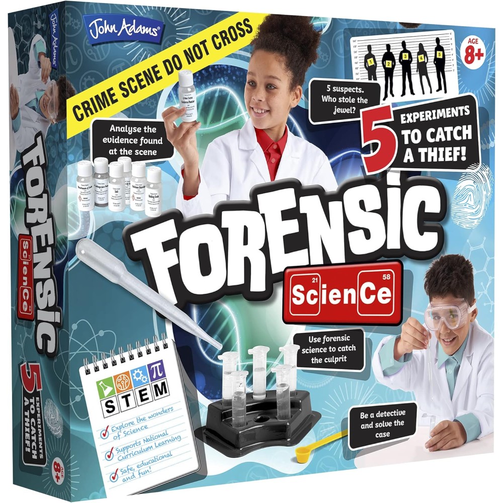 Forensic Science: Catch a Thief Experiment Kit