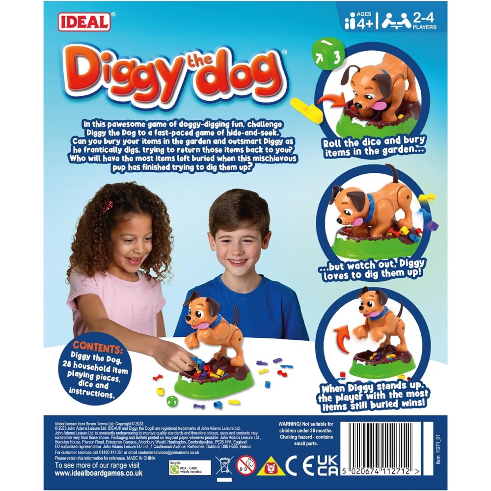 Diggy The Dog: Hide-and-Seek Board Game